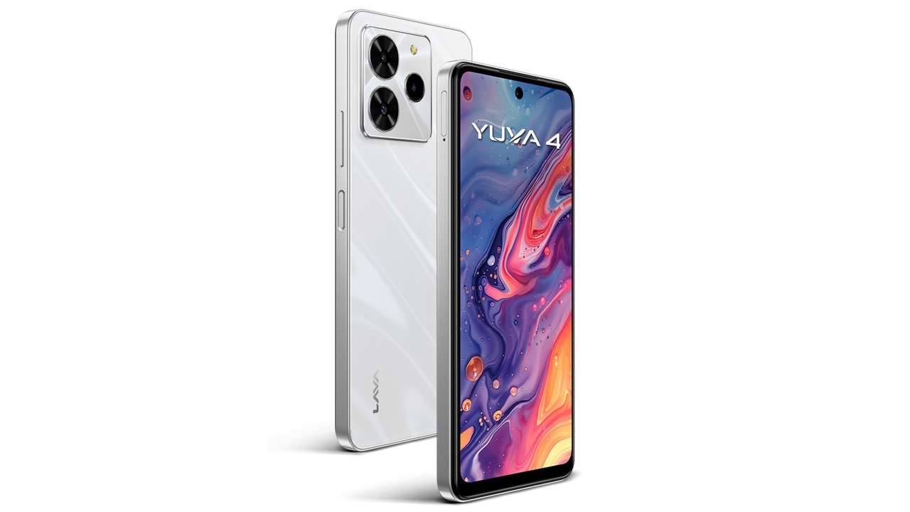 Lava yuva 4 white