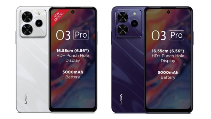 Lava O3 Pro announced