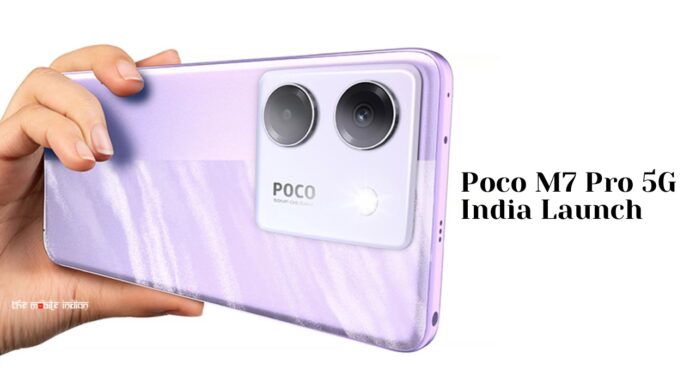 Poco M7 Pro 5G India Launch