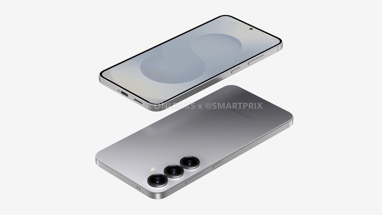 Galaxy S25 slim renders