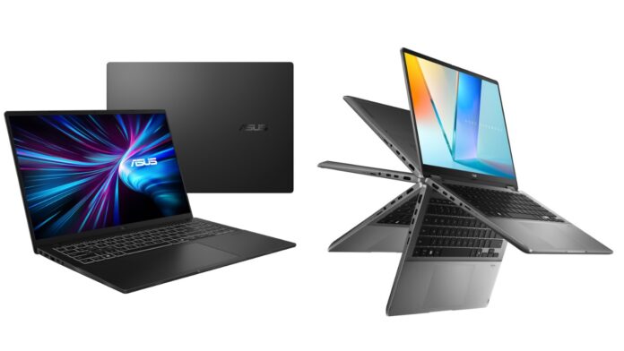 Asus Gaming V16, Vivobook 14 Flip