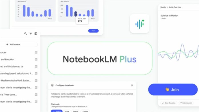 NotebookLM Plus to the Google One AI Premium subscription