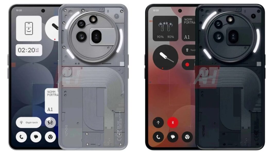 Nothing Phone (3a) Pro renders