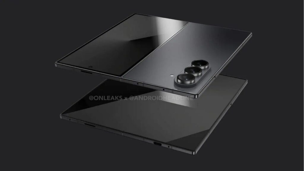 Z fold 7 renders leaked