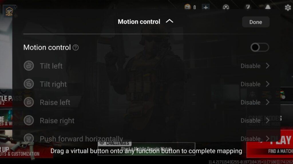 Neo 10r motion control feature