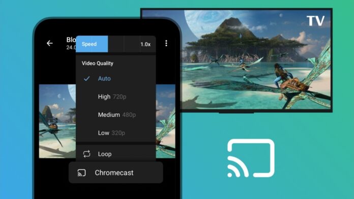 new telegram update with Chromecast support