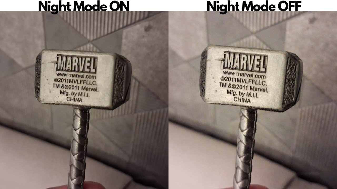 Galaxy M36 5G low light