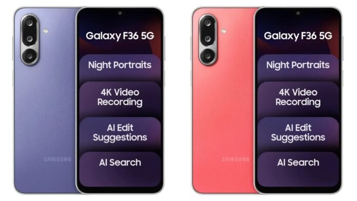 Samsung Galaxy F36 5G Samsung Galaxy F36 5G