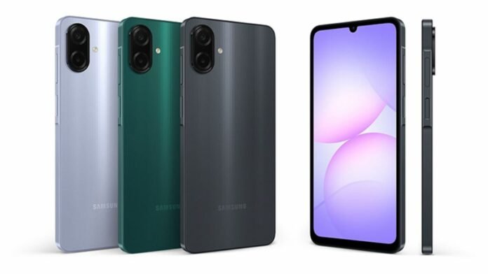 Galaxy A07 colours