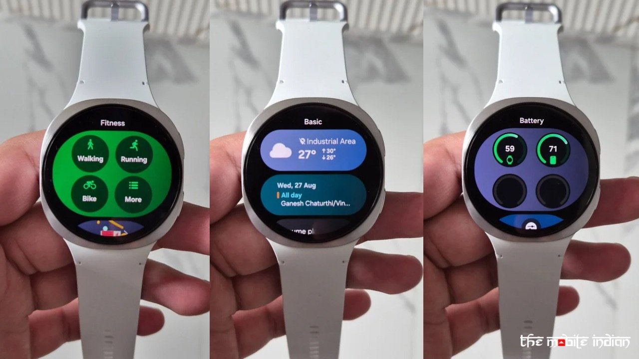 Samsung Galaxy Watch 8 Tiles