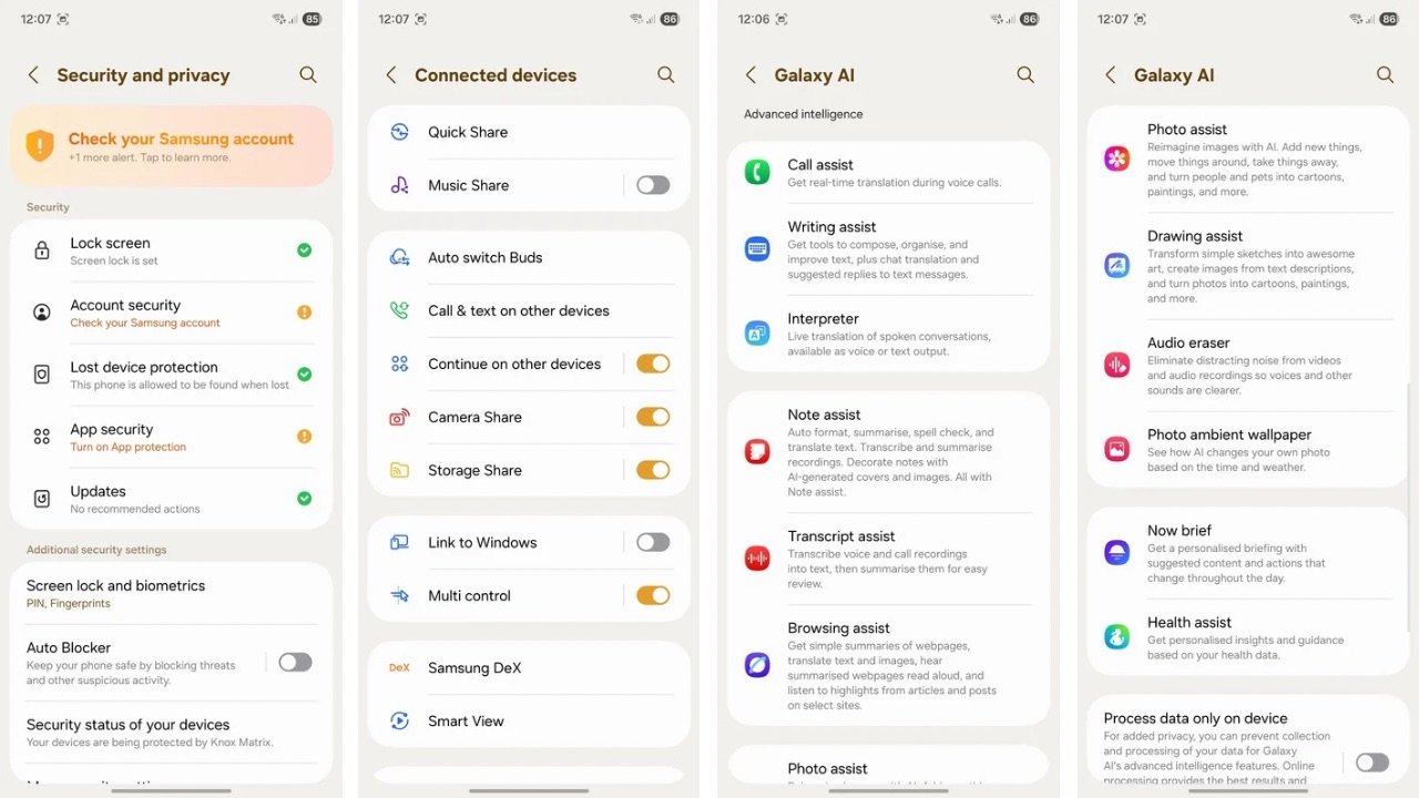 Galaxy Z Flip 7 Galaxy AI