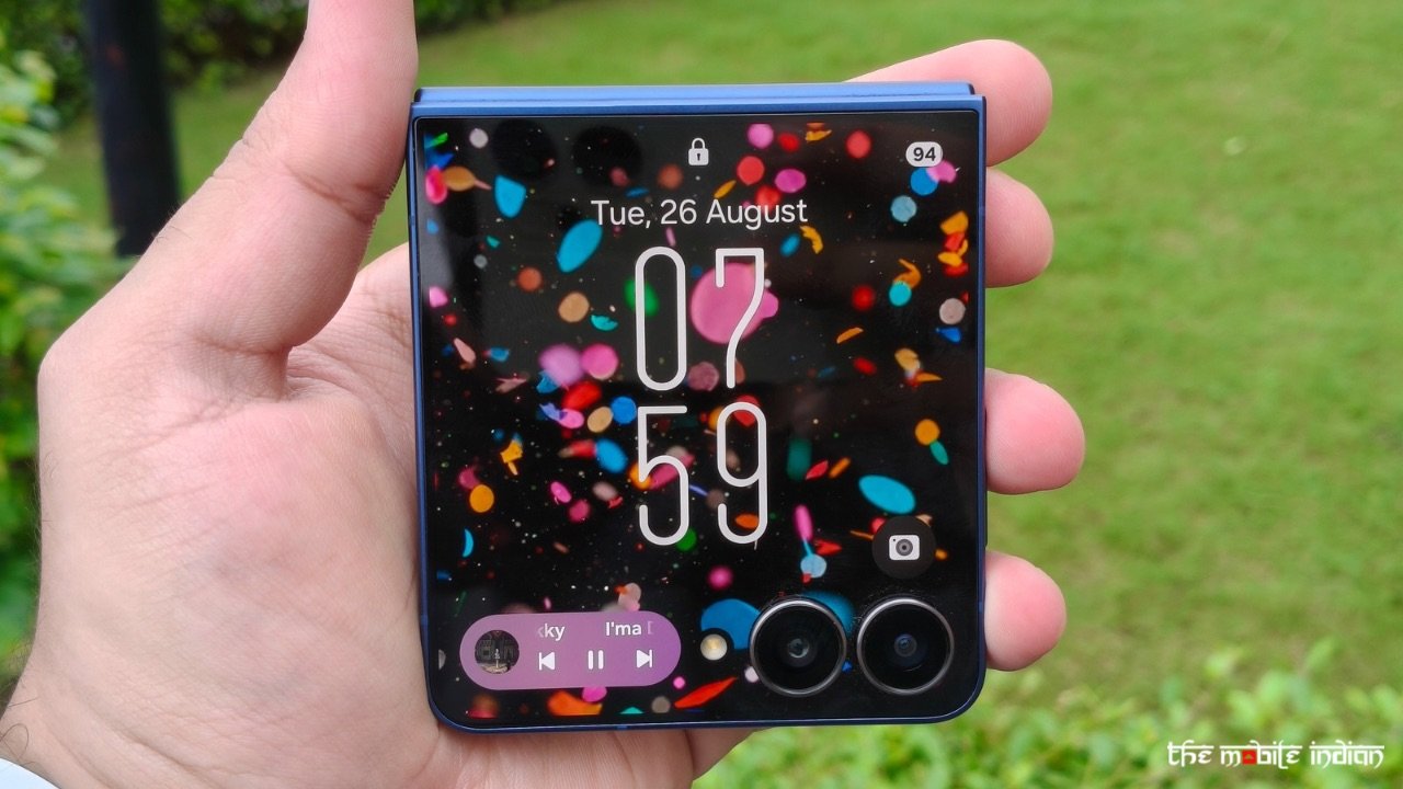 Galaxy Z Flip 7 cover screen