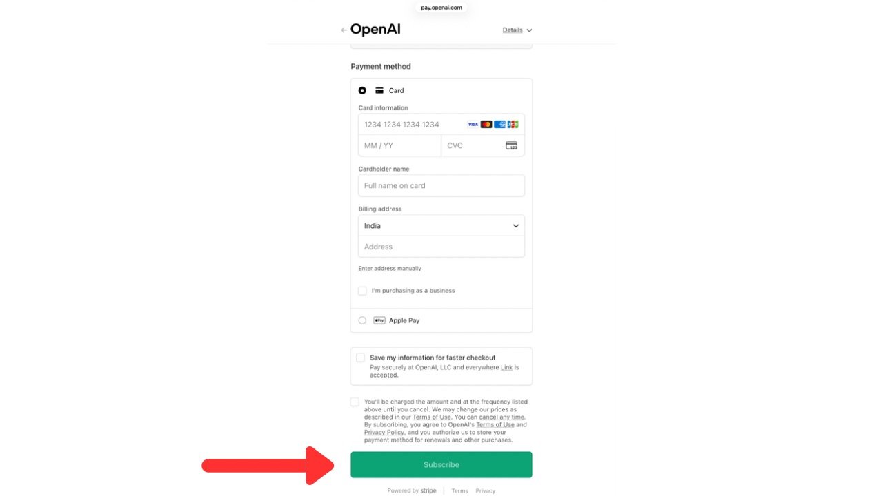 ChatGPT go for free step 5
