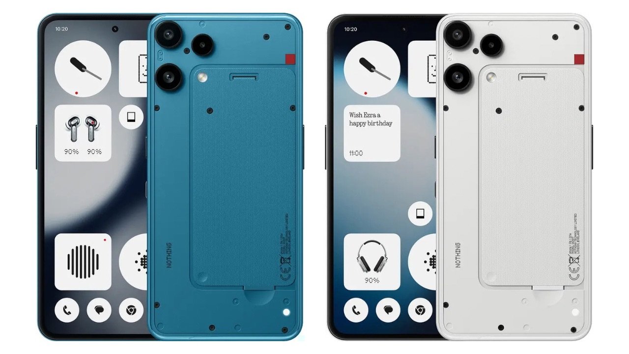 Nothing Phone 3a Lite 5G blue